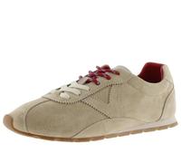 victoria Zapatillas Aster Serraje & Pespuntes Marcados & Doble Cordón 1159102 para Mujer Beige 37
