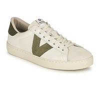 victoria Basket Unisex Berlín Piel & Piezas En Contraste & Puntera Serraje 1126142 para Adulto Kaki 36