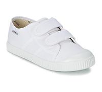 victoria Zapatillas Unisex 1915 Lona & Tiras Adherentes & Refuerzo Puntera 136606 para Niños Blanco 30