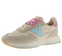 Victoria Zapatillas Cosmos – Nylon multicolor y serraje con suela sierra – Mujer Talla 41 Beige