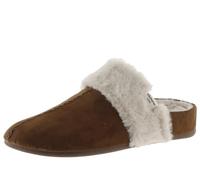 victoria Zapatillas de casa Norte Efecto Ante & Forro Vuelto 1081121 para Mujer Camel 40