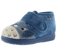 victoria Zapatillas de casa Unisex Ojalá Pelo Animalitos & Tira Adherente & Suela Al Tono 105119 para Niños Jeans 22