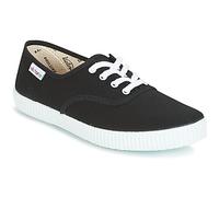 Calzados Victoria Zapatillas 1915 Inglesa Lona negra Talla 42