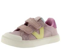 victoria Zapatillas Unisex Oliver Barefoot Multicolor Lona & Tiras Adherentes 1356104 para Niños Rosa 24