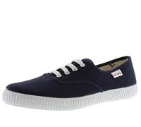 victoria Zapatillas Unisex 1915 Lona & Cordones Blancos 106613 para Adulto Marino 36