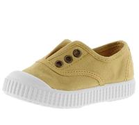 Victoria Zapatillas Unisex Niños 106627 – Lona, Elástico central, Puntera goma Trigo 23