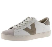 victoria Zapatillas Unisex Berlín Piel & Piezas Color & Puntera Serraje 1126142 para Adulto Beige 37