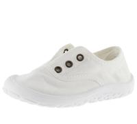 victoria Zapatillas Unisex Respetuosas Barefoot Bosco Lona Tintada DREC & Elástico Central 1370110 para Niños Blanco 30