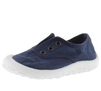 victoria Zapatillas Unisex Respetuosas Barefoot Bosco Lona Tintada DREC & Elástico Central 1370110 para Niños Marino 28