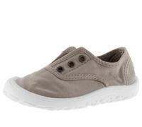 victoria Zapatillas Unisex Respetuosas Barefoot Bosco Lona Tintada DREC & Elástico Central 1370110 para Niños Beige 27