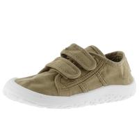 victoria Zapatillas Unisex Respetuosas Barefoot Bosco Lona Tintada DREC & Tiras Adherentes 1370111 para Niños Laurel 28
