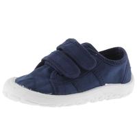 victoria Zapatillas Unisex Respetuosas Barefoot Bosco Lona Tintada DREC & Tiras Adherentes 1370111 para Niños Marino 28