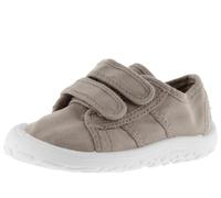 victoria Zapatillas Unisex Respetuosas Barefoot Bosco Lona Tintada DREC & Tiras Adherentes 1370111 para Niños Beige 34