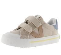 Victoria Zapatillas Tribu 1065189 Lona con Piezas en Contraste y Tiras Adherentes Niños Beige 34