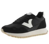 victoria Zapatillas Viento Nylon & Piezas En Contraste & Serraje Al Tono & Suela Dentada 1157107 para Mujer Negro 36