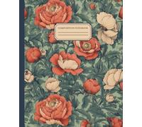 "Victorian Bloom" Notebook: Revel in Maximalist Elegance with Vintage Floral Charm, 110 Pages, 7.5 x 9.25 Inches