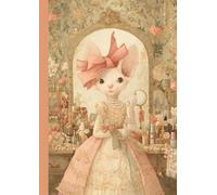 Victorian Cat Ladies : Miss Olive: Joli carnet ligné pour enfants et adultes | Format A4 | 120 pages lignées | Élégant design de chat victorien