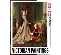 Victorian Paintings Calendar 2025 - 2026: Spread Joy and Stay Organized with a 24-Month Planner with US Holidays - Ideal for Gifting or White Elephant Parties, Perfect Christmas Gift