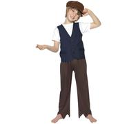 Victorian Poor Boy Disfraz Día Del Libro Oliver Twist Disfraz Niños Edad 4-12