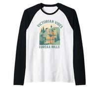 Victorian Vibes Camisa Eureka Hills Historic Arkansas Homes Camiseta Manga Raglan