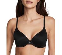 Victoria's Secret Body by Victoria - Brasier de cobertura completa ligeramente forrado (34C-38DDD), Negro liso, 80E