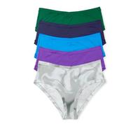 Victoria's Secret PINK - Ropa interior de algodón elástica para mujer, cobertura moderada, bragas para mujer, paquete múltiple (XS-XXL), Mármol, XXL