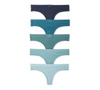 Victoria's Secret PINK - Tanga de algodón para mujer, bragas para mujer (XS-XL), Tinte índigo, XXL