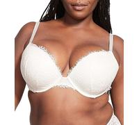 Victoria's Secret Sujetador push up, ángeles de ensueño, sujetadores para mujer (32A-38DDD), Blanco Coconut, 70 D (Talla del fabricante: 32D)