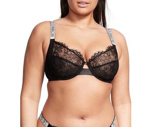 Victoria's Secret The Fabulous Full Cup Bra, Very Sexy, Bras for Women (34B-42DDD), Negro 093, 75 E (Talla del fabricante: 34DD)