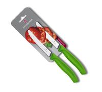 Victorinox 2 Cuchillos Tiene Tomates Y De Mesa Suizo Clásico -Vert-6.7836.L114B