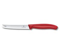 Victorinox SwissClassic 6.7861 cuchillo para queso y embutidos, rojo