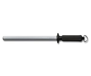 Victorinox 7.8323 Diamond Wetzahl - Afilador de cuchillos (Negro, Plata), 26 cm