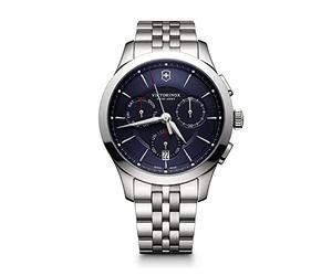 Victorinox Alliance Reloj para Hombre Analógico de Cuarzo Suizo con Brazalete de Acero Inoxidable V241746