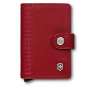Victorinox Altius, Cartera de Piel para Tarjetas, Cartera con protección RFID, Swiss Made, Tarjetero, Rojo