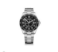 VICTORINOX Analógico Modelo FIELDFORCE Classic GMT, Black DIAL,ARMYS. Marca