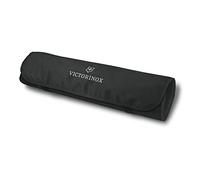 Victorinox Bolsa de rollo de cubiertos para cuchillos de cocina, sin contenido, almacenamiento seguro, Negro, 7401147