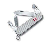 Victorinox Cadet Alox, Navaja Multiuso Suiza, Cuchillo bolsillo, Regalo, 9 Funciones, Hoja grande, Destornillador 3 mm