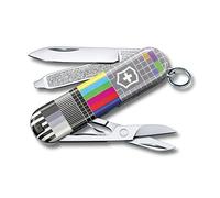 Victorinox Classic 2021 Retro TV Swiss Army Knife Pattern Limited Edition, Pocket Unisex-Adultos, Multicolor, Unknown
