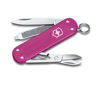 Victorinox, Classic SD Alox, Navaja Multiuso Suiza, Cuchillo bolsillo, Regalo, 5 Funciones, Hoja pequeña, Lima de uñas