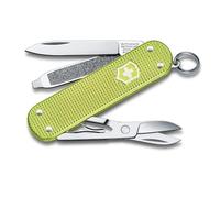 Victorinox Classic SD Alox, Navaja Multiuso Suiza, Cuchillo bolsillo, Regalo, 5 Funciones, Hoja pequeña, Lima de uñas