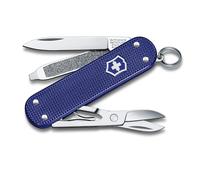 Victorinox Classic SD Alox Navaja Suiza de Bolsillo, 5 Funciones, Lima | Herramienta compacta para uso diario con tijeras, destornillador y anilla en cachas de Alox. Hecho en Suiza.