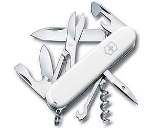 Victorinox Climber, Navaja Multiuso Suiza, Cuchillo bolsillo, Regalo, 14 Funciones, Hoja grande, Sacacorchos