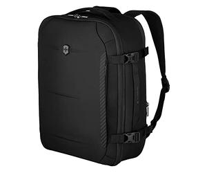 Victorinox Crosslight Boarding Bag, Mochilas para portátil de 15,6 pulgadas, expandible, mujer/hombre, 22 x 39 x 53 cm, negro