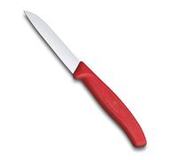 Victorinox Cuchillo, Acero Inoxidable, Rojo, Mediano