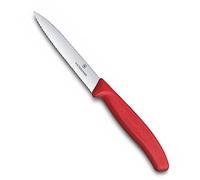 Victorinox Cuchillo, Acero Inoxidable, Rojo, Mediano