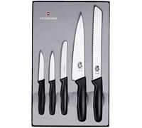 Victorinox Cuchillo, Acero, Negro, Mediano