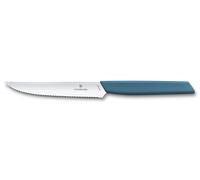 Victorinox - Cuchillo De Carne Dentado 12cm Swiss Modern - Blueet - 6.9006.12W2