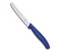 Victorinox Cuchillo DE Mesa Universal 11cm Blue, Acero Inoxidable, Azul, Mediano