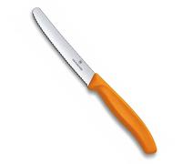 Cuchillo para tomates Victorinox 11cm Color: naranja