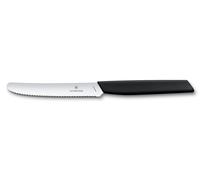 Victorinox - Cuchillo Para Tomate Dentado 11cm Swiss Modern - Negro - 6.9003.11W